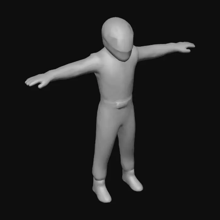 3D model for Racing Driver Avatar