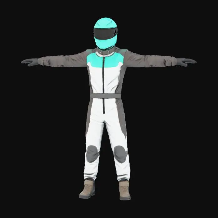 3D model for Racing Driver Avatar
