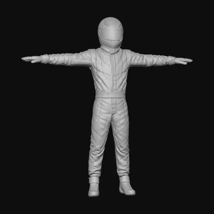 3D model for Racing Driver Avatar