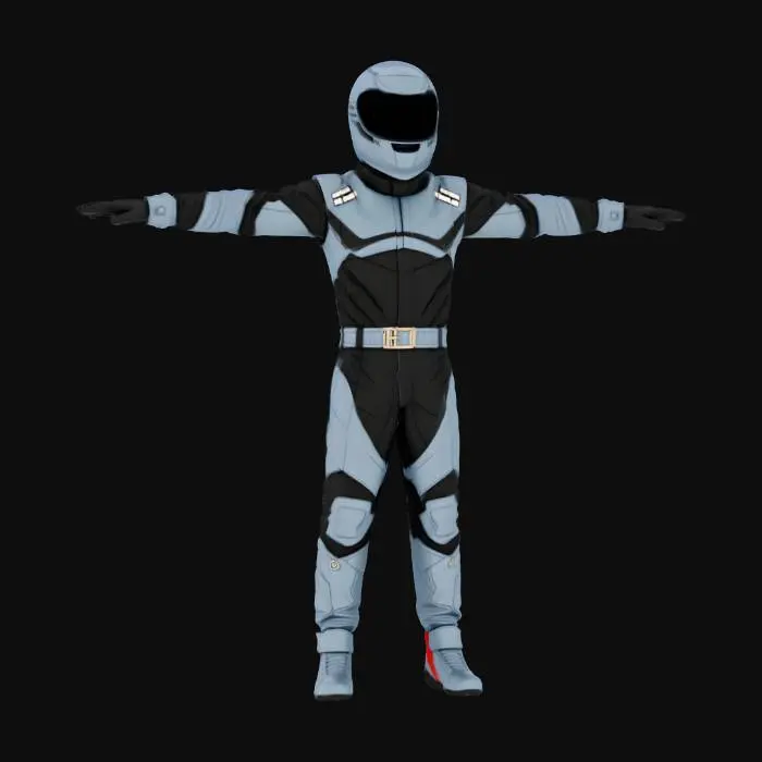 3D model for Racing Driver Avatar