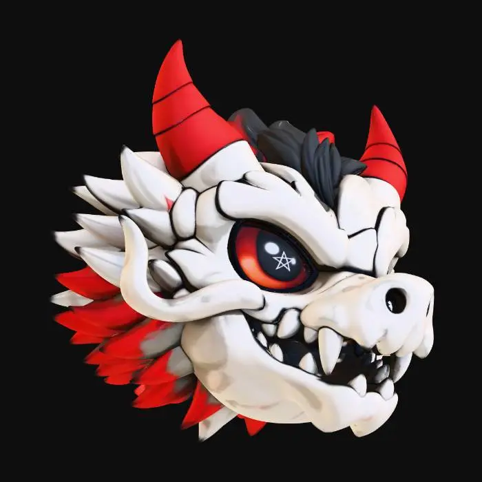 3D model for SCD Mascot emblem