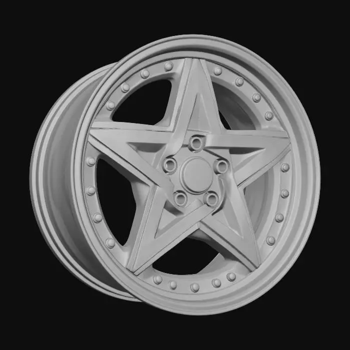 3D model for SCD Wheel Rim
