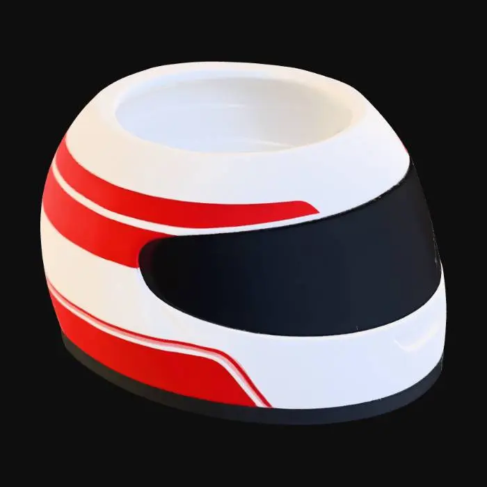 3D model for planter helmet