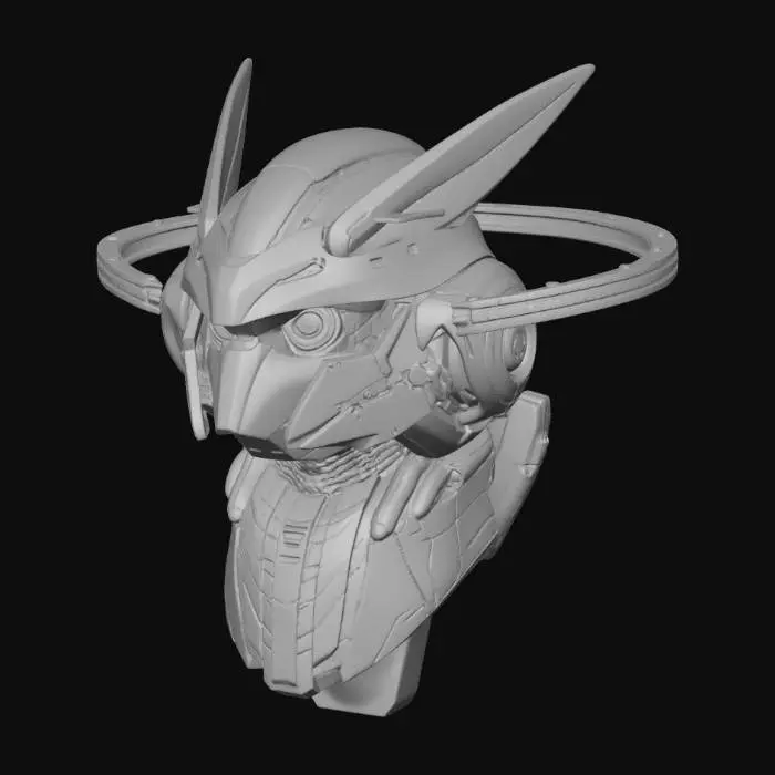 3D model for Haloed Sentinel