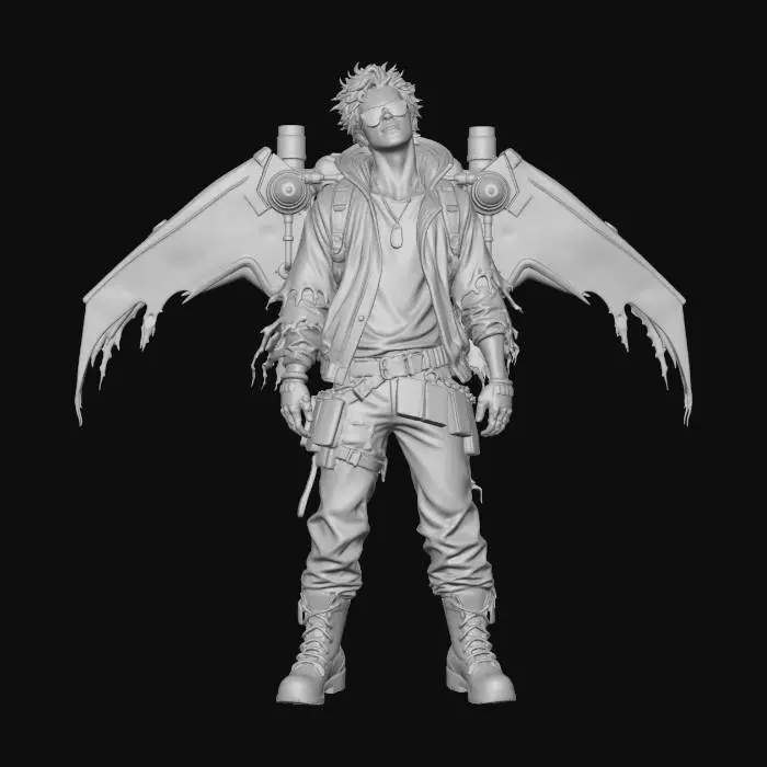 3D model for Wings of the Wasteland