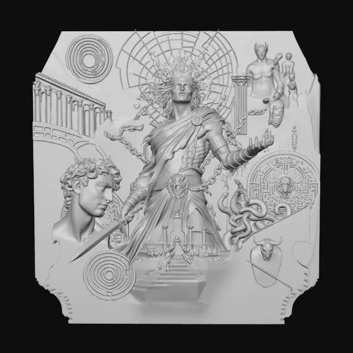 3D model for Crown of Chains
