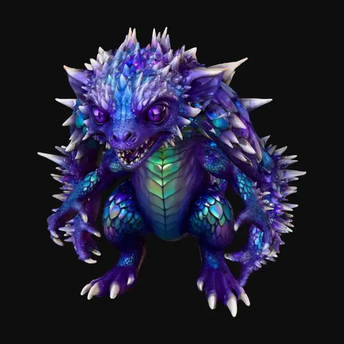 3D model for Spiky Guardian