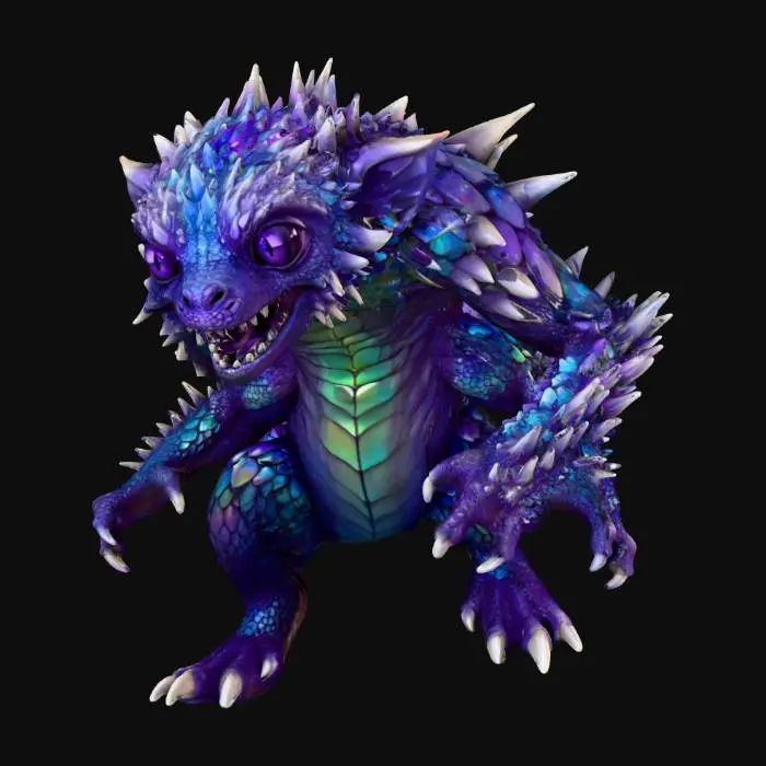 3D model for Spiky Guardian