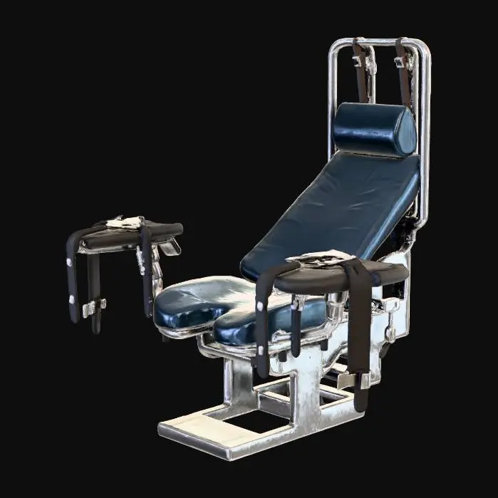 3D model for Restraint Chair in Concrete Room