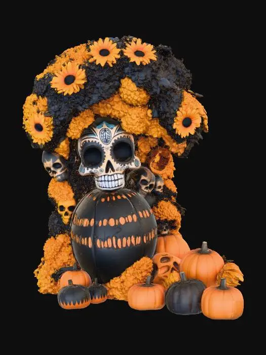 3D model for Eternal Harvest, #Halloween2025#