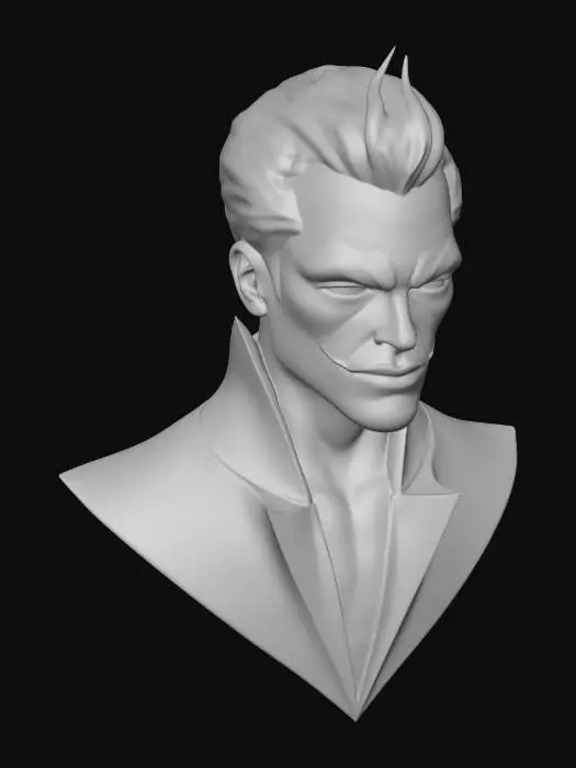 3D model for Geometric Joker