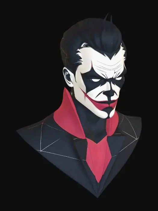 3D model for Geometric Joker