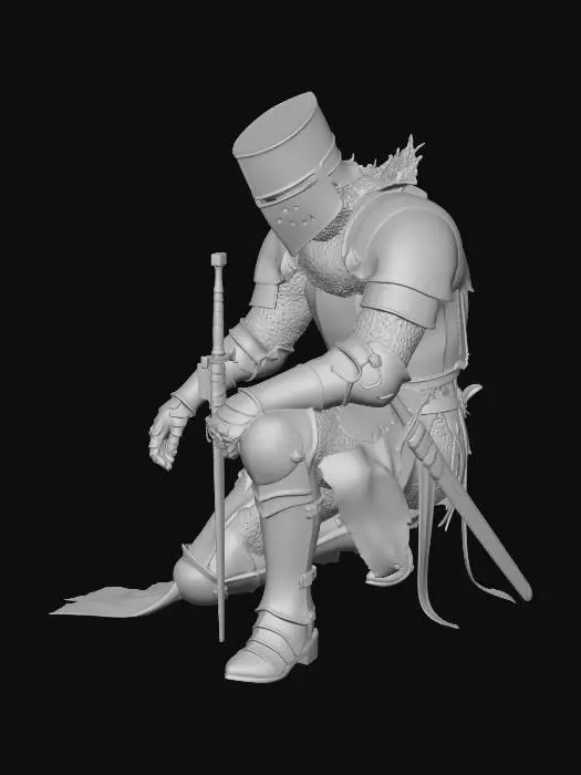 3D model for The Fallen Knight
