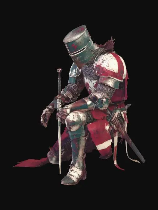 3D model for The Fallen Knight