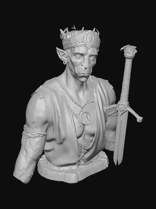 3D model for Dusk-Crowned Warlord