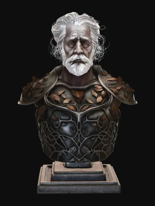 3D model for The Leafbound Knight