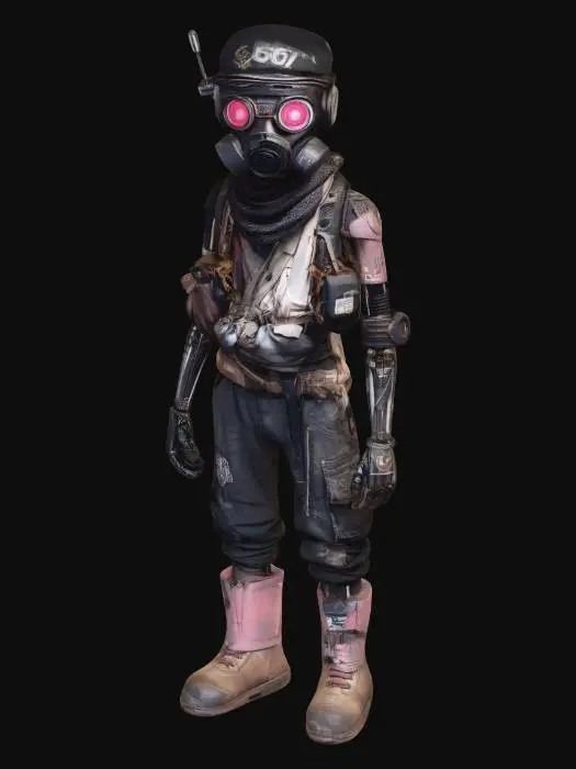 3D model for Wasteland Raider