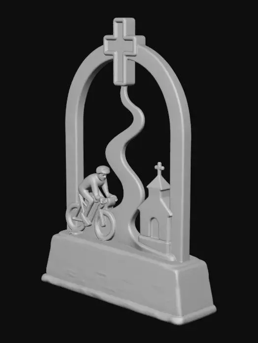 3D model for Caminho da Fé 2025