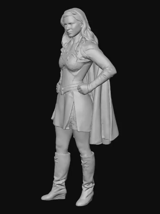 3D model for White girl