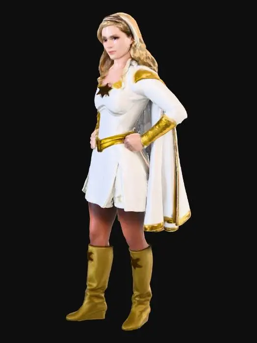 3D model for White girl