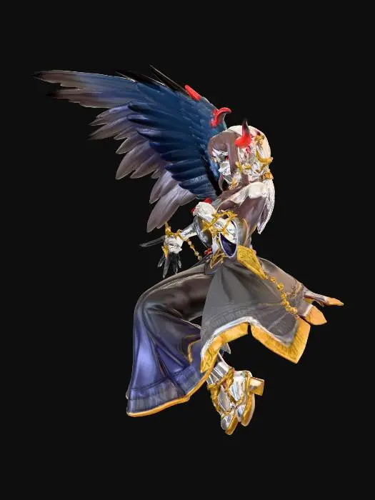 3D model for Celestial Descent