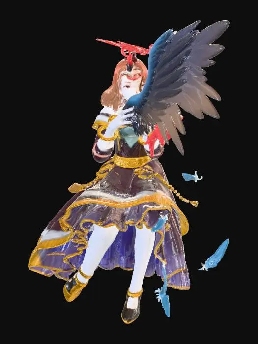 3D model for Enchanted Visionary.