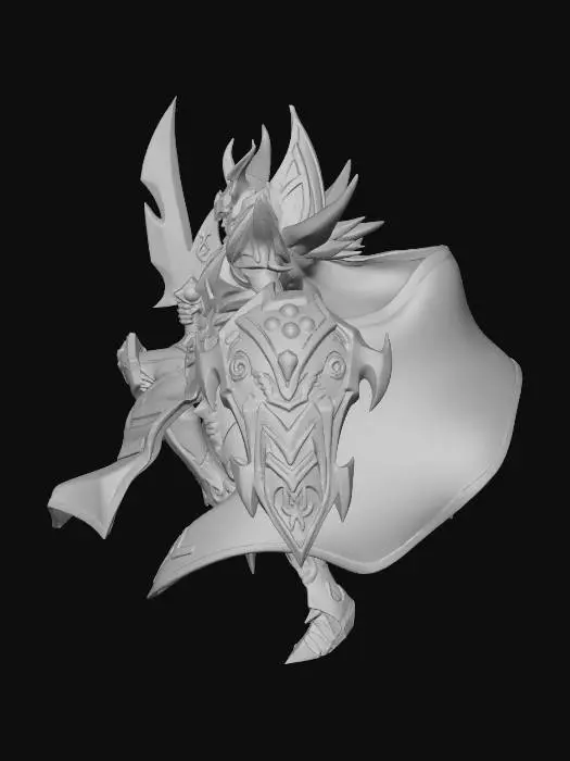 3D model for Dark Enchanter Warrior