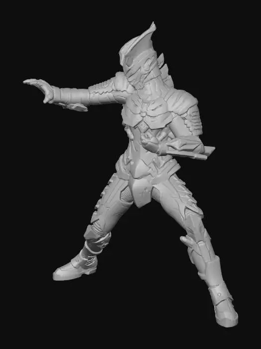3D model for Ultraman Heroic Stance