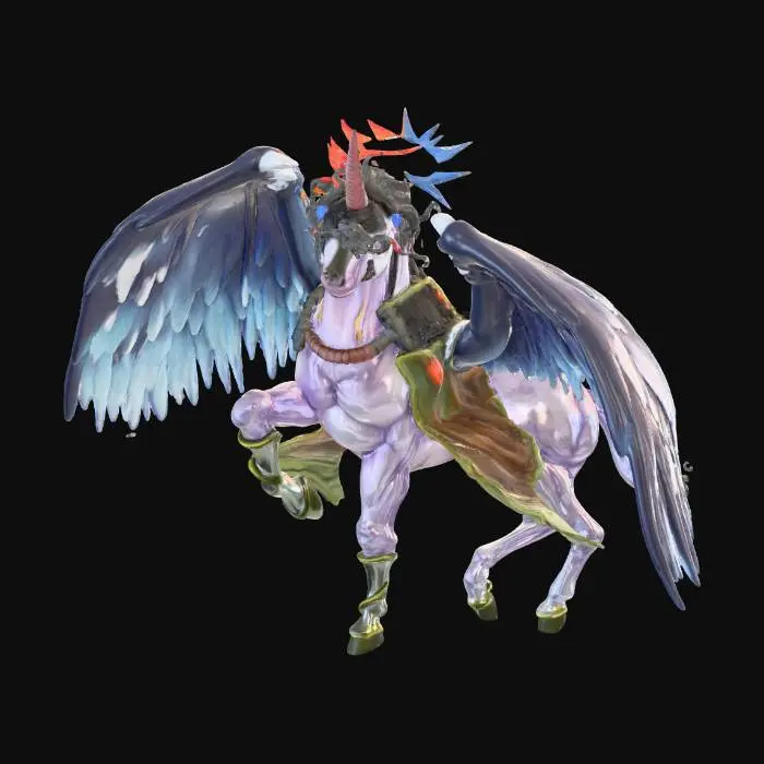 3D model for Eclipse Steed