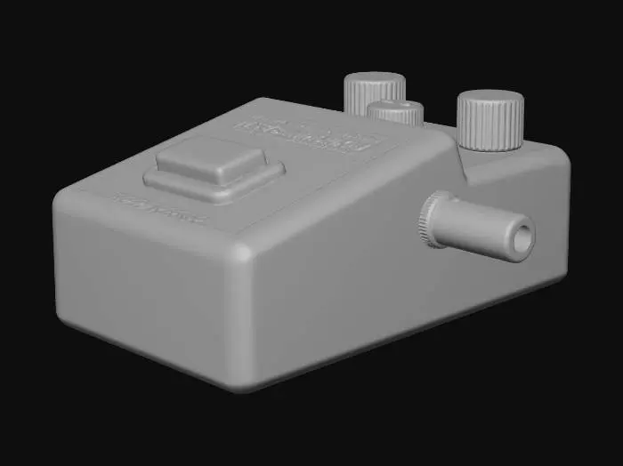 3D model for guitarpedal_umjammerjammy