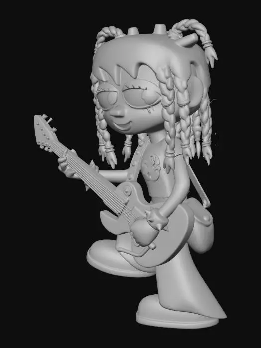 3D model for Guitar Groove