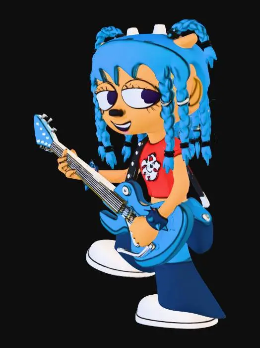 3D model for Guitar Groove