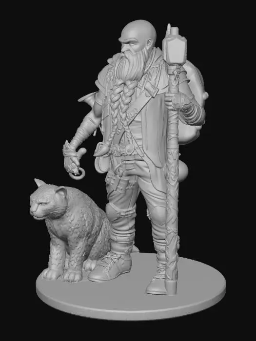 3D model for Warrior and Cheetah Guardian