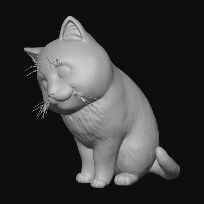 3D model for Rainbow Whiskers