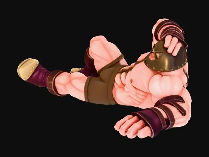 3D model for juggernaut