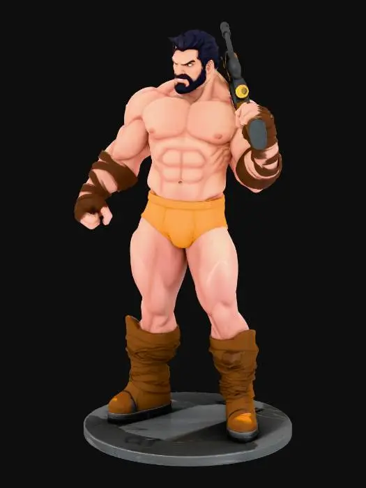 3D model for kraven