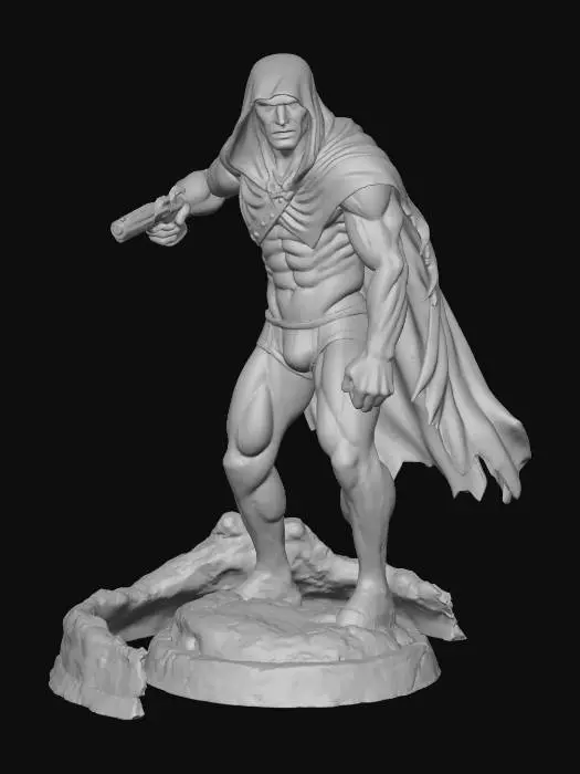 3D model for The Crimson Assassin