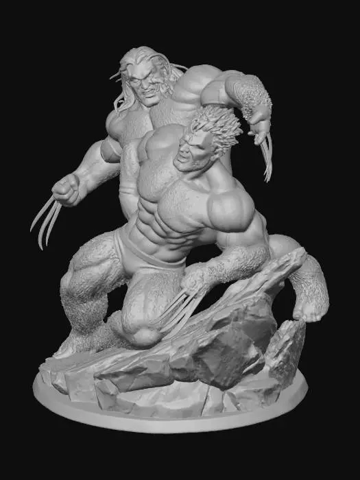 3D model for Battle of the Beasts