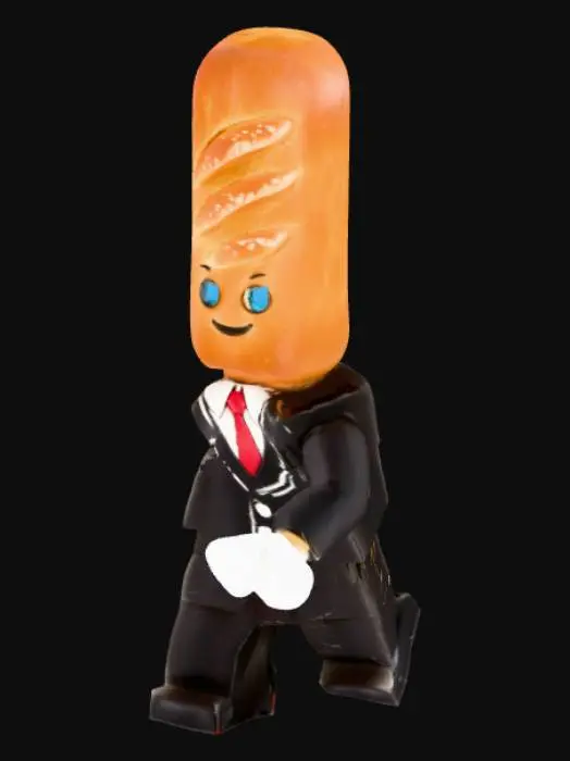 3D model for Baguette Boss