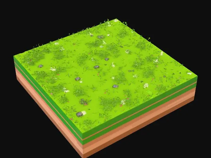 3D model for Grassland Patch