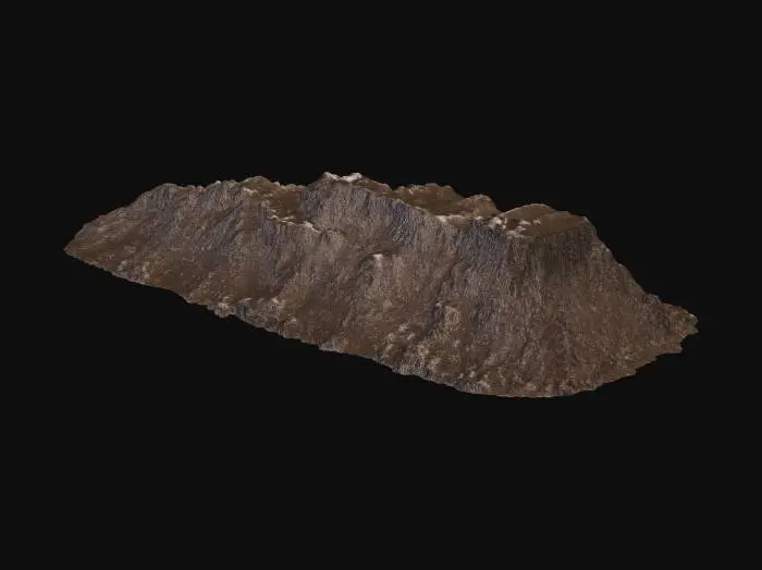 3D model for Terraced Ridge