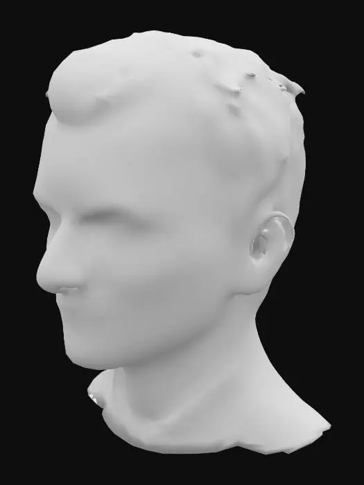3D model for Macron méchant