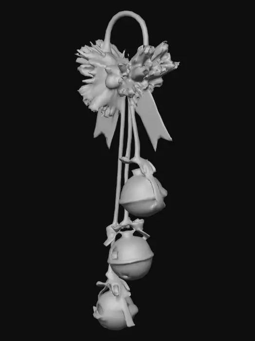 3D model for Christmas Jingle Bells Decoration
