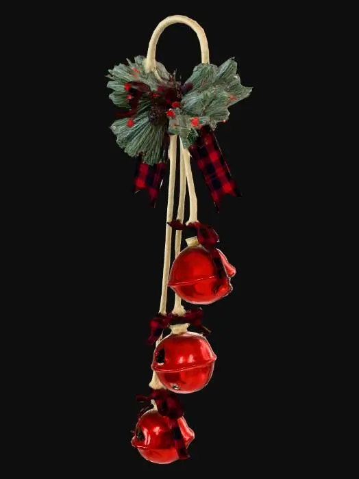 3D model for Christmas Jingle Bells Decoration