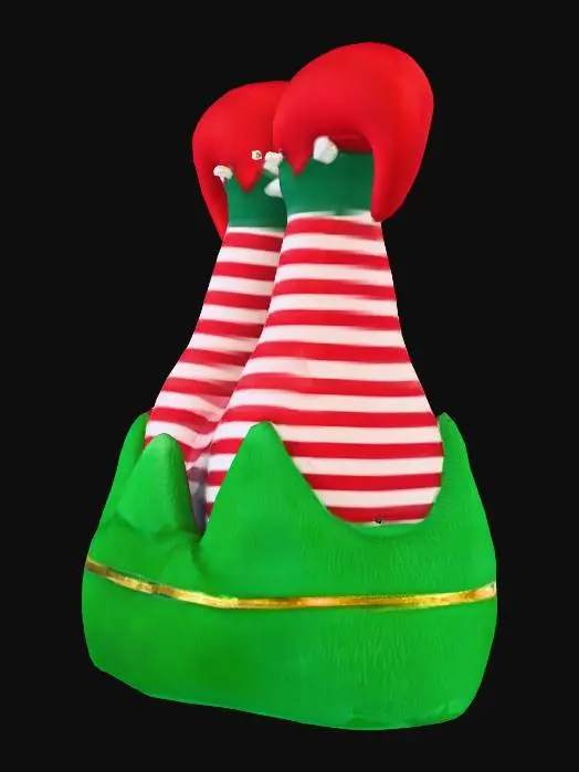 3D model for Hat Upside Down Elf Legs