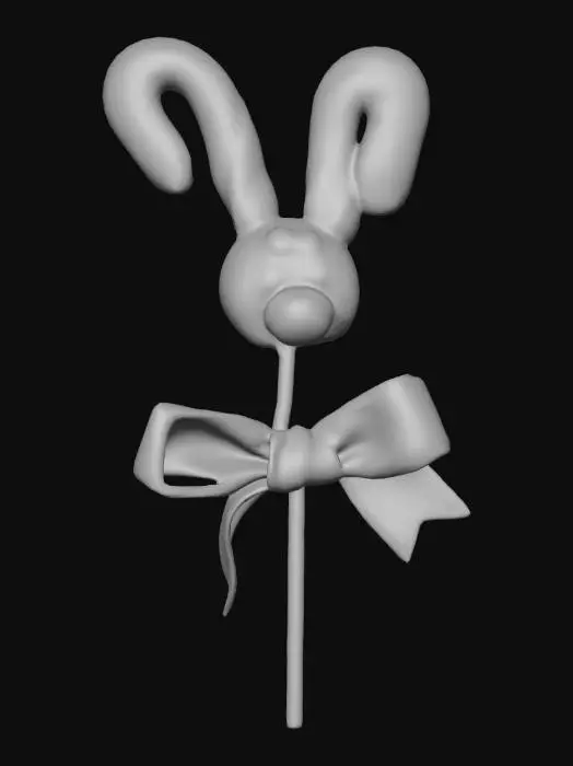3D model for Peppermint Bunny Pop