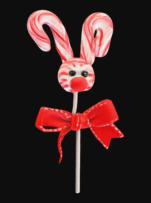 3D model for Peppermint Bunny Pop