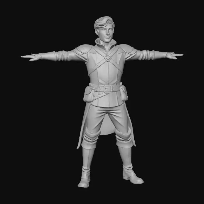 3D model for Heroic Adventurer
