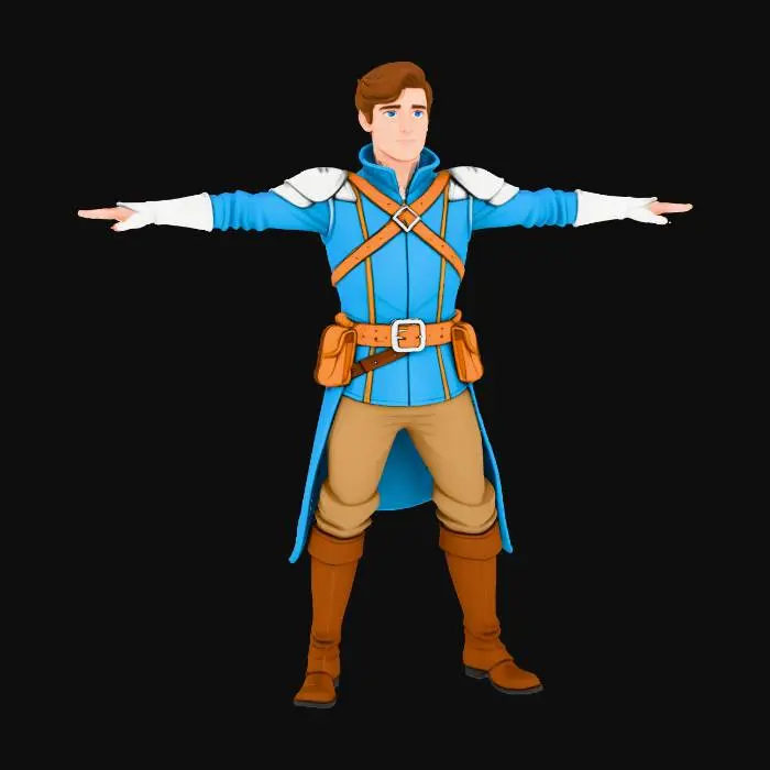 3D model for Heroic Adventurer