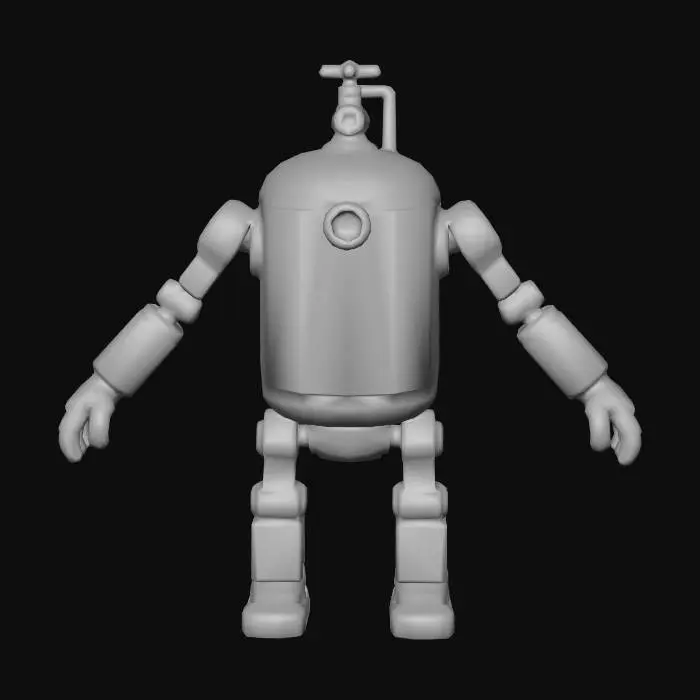 3D model for Rusty Gasbot